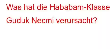 Was hat die Hababam-Klasse Guduk Necmi verursacht?