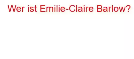 Wer ist Emilie-Claire Barlow?